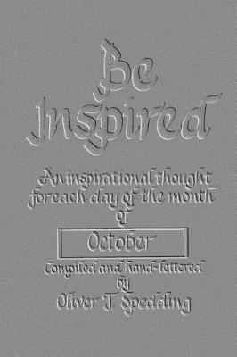 Book cover for Be Inspired - October (Embossed)