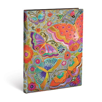 Book cover for Flutterbyes Ultra Unlined Softcover Flexi Journal (240 pages)