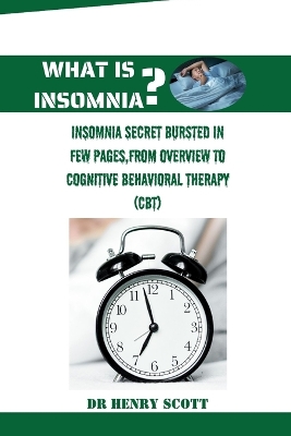 Book cover for What Is Insomnia?