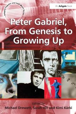 Book cover for Peter Gabriel, From Genesis to Growing Up