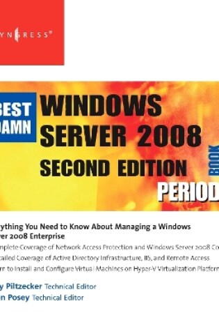 Cover of The Best Damn Windows Server 2008 Book Period