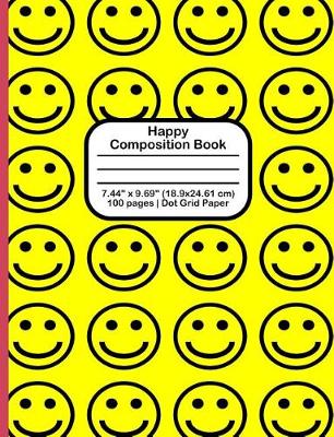 Book cover for Happy Composition Book