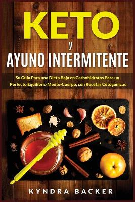 Book cover for Keto y ayuno intermitente