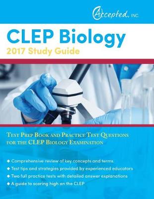 Book cover for CLEP Biology 2017 Study Guide