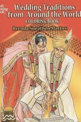 Cover of Wedding Traditions from Around the World Coloring Book