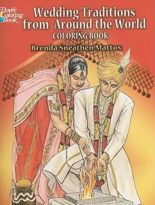 Cover of Wedding Traditions from Around the World Coloring Book