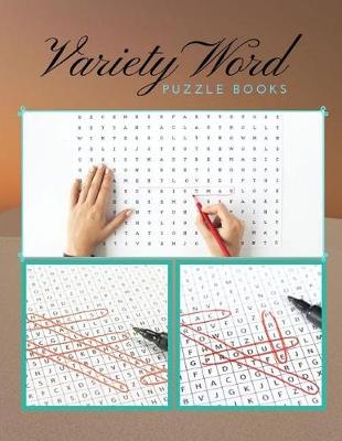 Book cover for Variety Word Puzzle Books