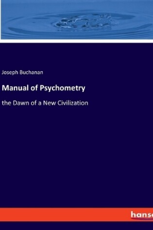 Cover of Manual of Psychometry