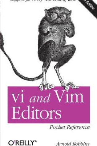 Cover of VI and VIM Editors Pocket Reference