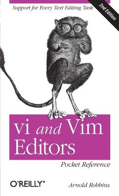 Book cover for VI and VIM Editors Pocket Reference