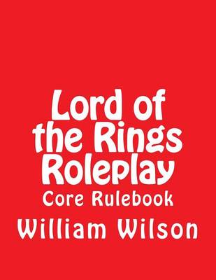 Book cover for Lord of the Rings Roleplay