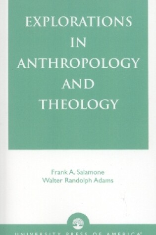 Cover of Explorations in Anthropology and Theology