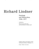 Book cover for Richard Lindner