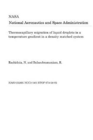 Cover of Thermocapillary Migration of Liquid Droplets in a Temperature Gradient in a Density Matched System