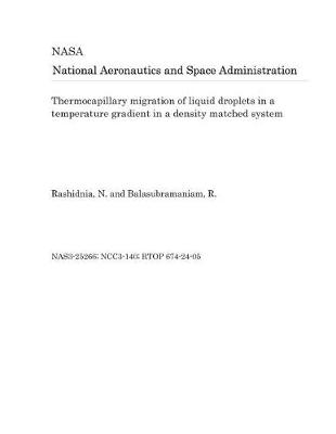 Book cover for Thermocapillary Migration of Liquid Droplets in a Temperature Gradient in a Density Matched System