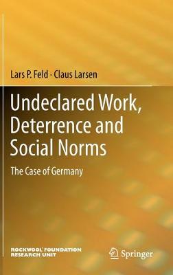 Book cover for Undeclared Work, Deterrence and Social Norms