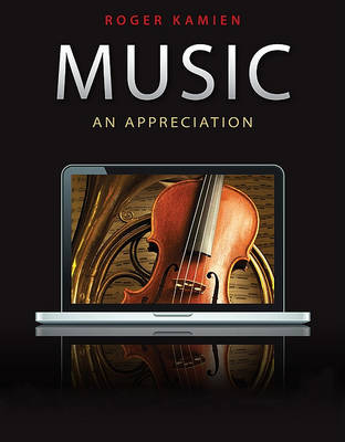 Book cover for Music: An Appreciation with 5 Audio CD Set