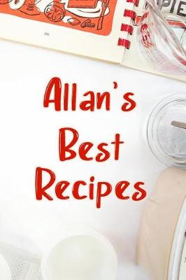 Book cover for Allan's Best Recipes