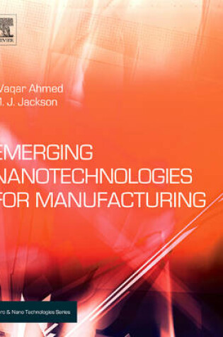 Cover of Emerging Nanotechnologies for Manufacturing