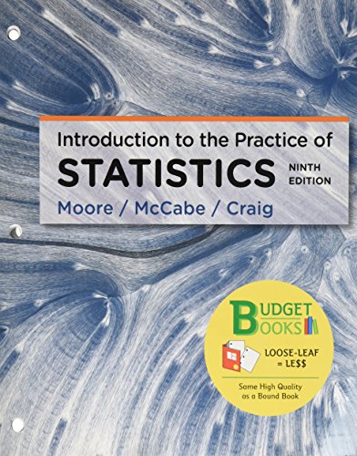 Book cover for Loose-Leaf Version for the Introduction to the Practice of Statistics