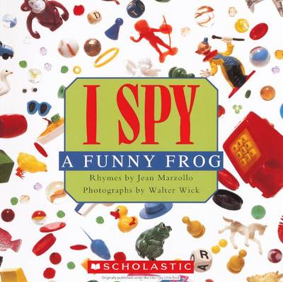 Book cover for I Spy a Funny Frog