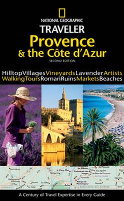 Book cover for National Geographic Traveler: Provence and the Cote d'Azur (2nd Edition)