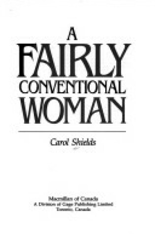 Cover of A Fairly Conventional Woman