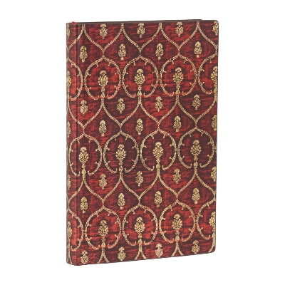Book cover for Red Velvet Mini Lined Softcover Flexi Journal (Elastic Band Closure)