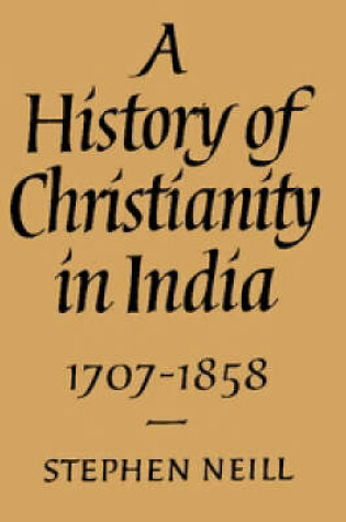 Cover of A History of Christianity in India