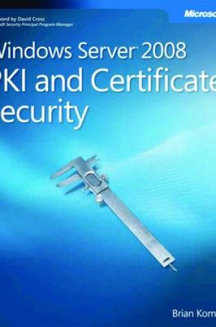 Cover of Windows Server 2008 PKI and Certificate Security