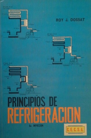 Cover of Principios de Refrigeracion