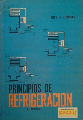 Book cover for Principios de Refrigeracion