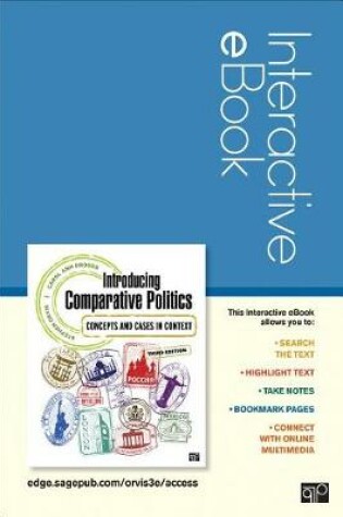 Cover of Introducing Comparative Politics Interactive eBook