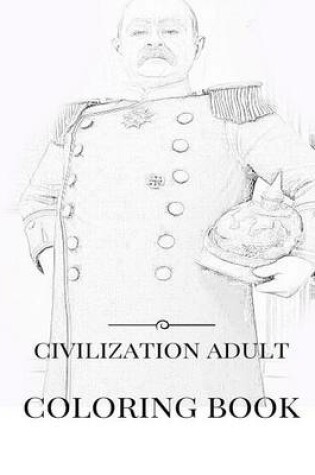 Cover of Civilization Adult Coloring Book