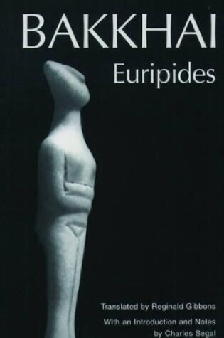 Cover of Euripides: Bakkhai