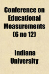 Book cover for Conference on Educational Measurements