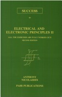 Book cover for Success in Electrical and Electronic Principles II