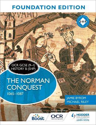 Book cover for OCR GCSE (9-1) History B (SHP) Foundation Edition: The Norman Conquest 1065-1087