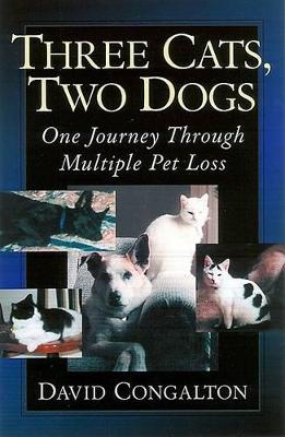 Book cover for Three Cats, Two Dogs