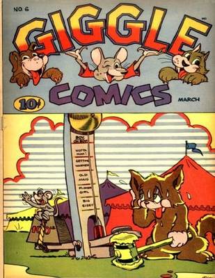 Book cover for Giggle Comics Number 6 Humor Comic Book