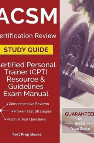 Cover of ACSM Certification Review Study Guide