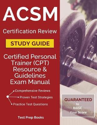 Cover of ACSM Certification Review Study Guide