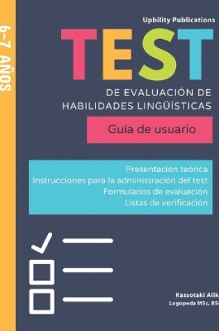 Cover of Test de evaluaci�n de habilidades ling��sticas 6-7 a�os