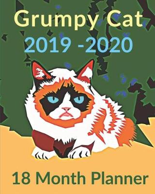 Book cover for Grumpy Cat 2019 - 2020 18 Month Planner