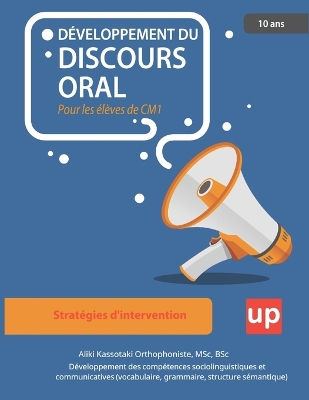 Book cover for DÉVELOPPEMENT DU DISCOURS ORAL Pour les élèves de CM1