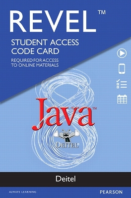 Book cover for Revel for Deitel Java -- Access Card