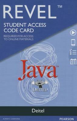 Book cover for Revel for Deitel Java -- Access Card