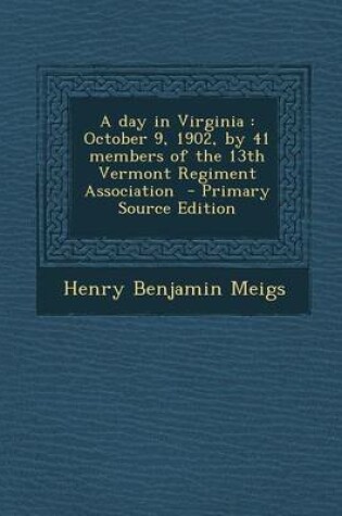 Cover of A Day in Virginia