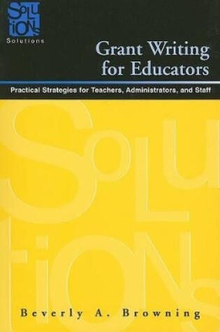 Cover of Grant Writing for Educators