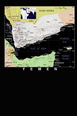 Book cover for Modern Day Color Map of Yemen Journal